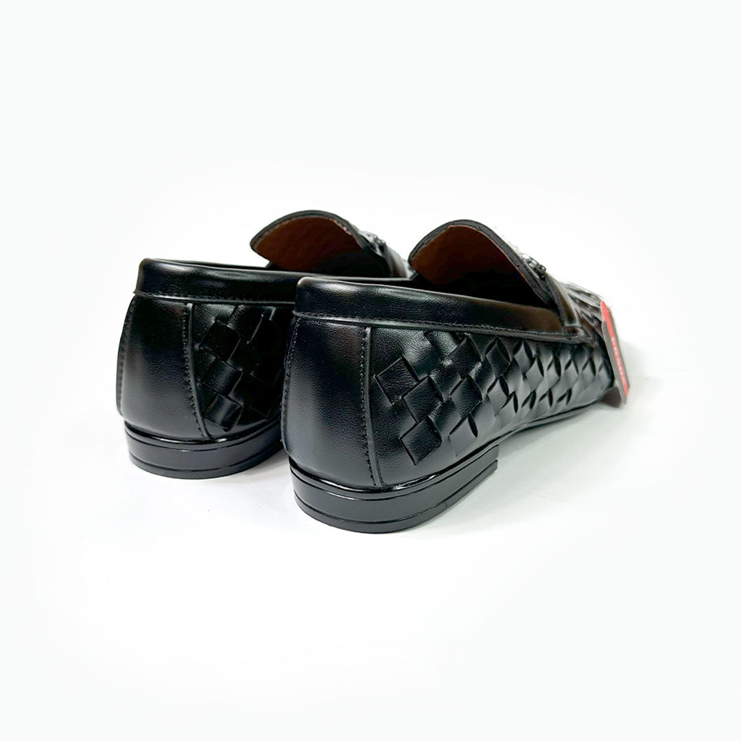 Royal Tan Woven Loafers
