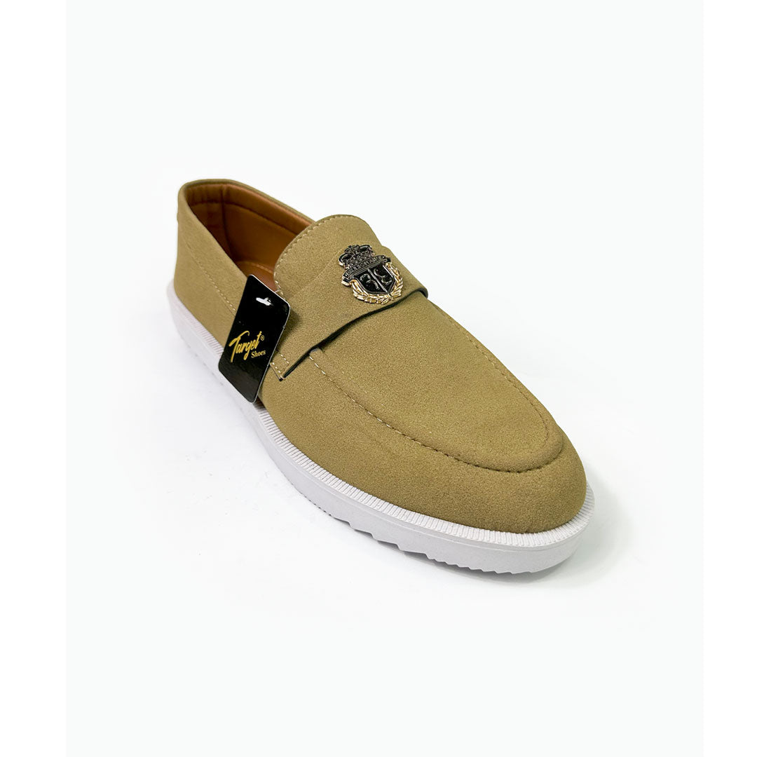 Sandstone Suede Loafers