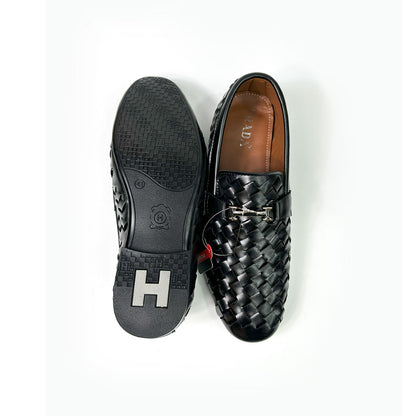 Royal Tan Woven Loafers